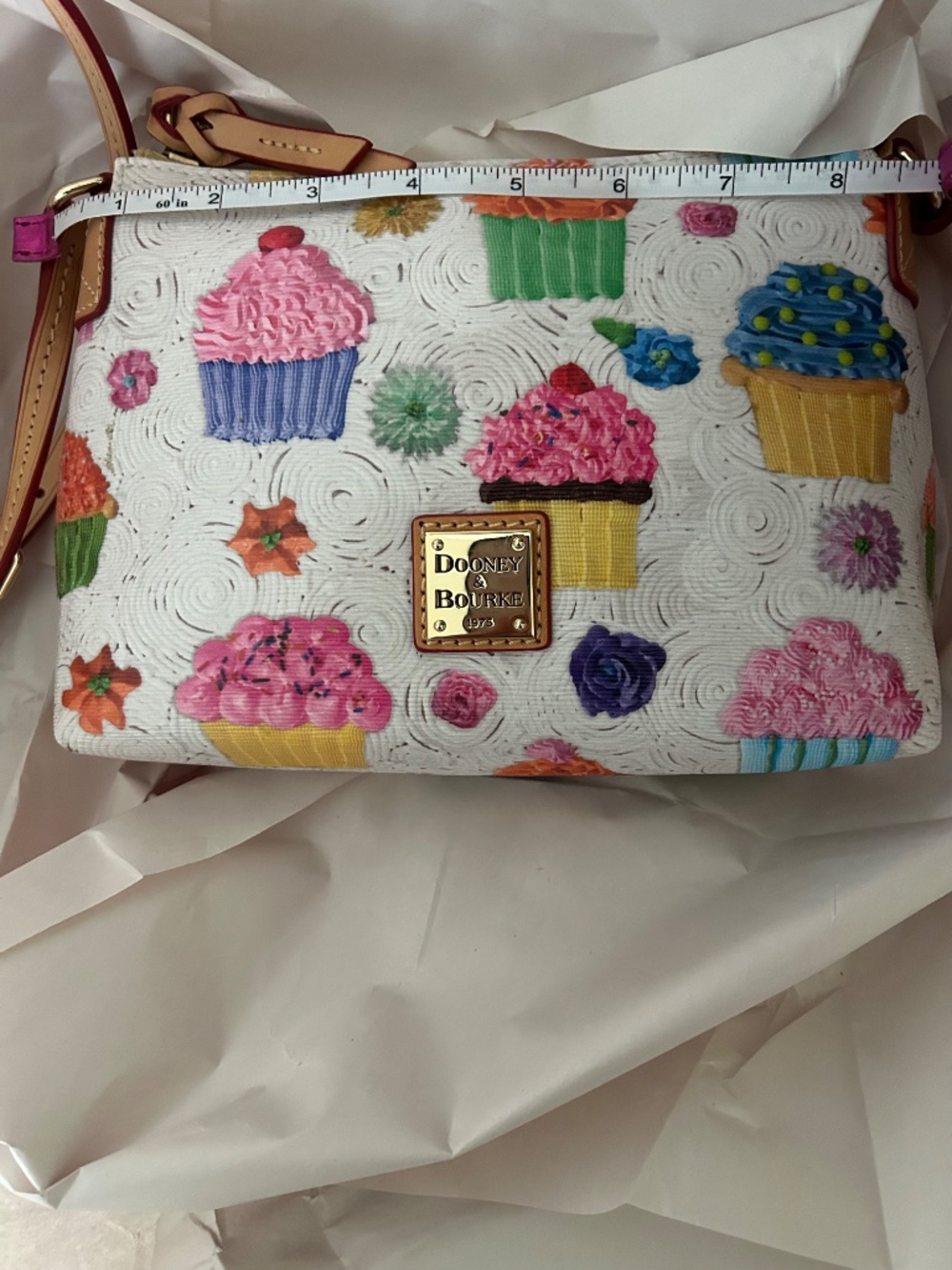 Dooney & Bourke Cupcake Print Crossbody - Picture 2 of 3